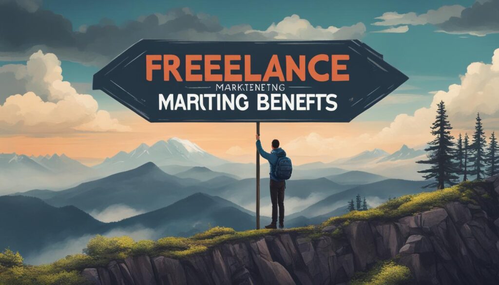 Freelance marketing benefits and challenges