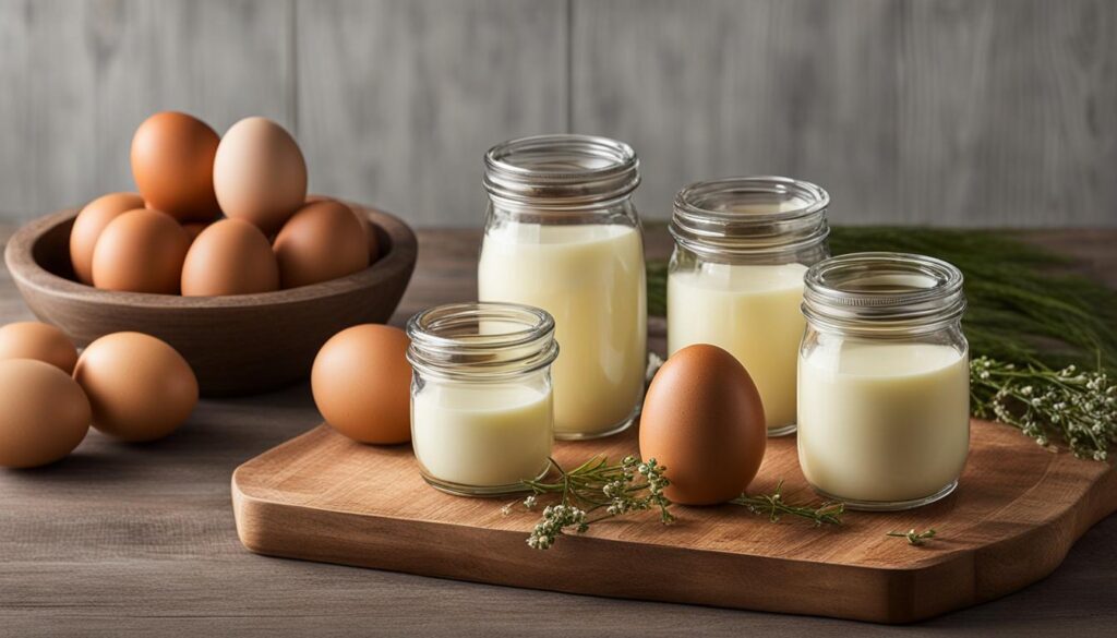Kirkland organic eggs and dairy products