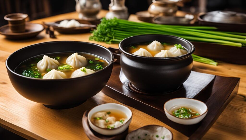 Dumpling Soup at Shun's Kitchen