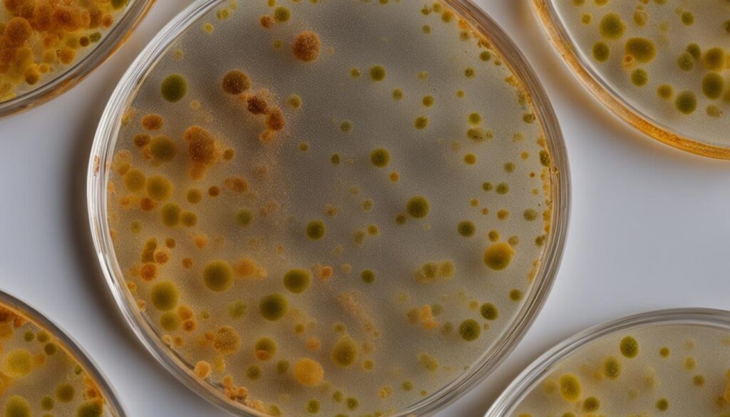 bacterial growth